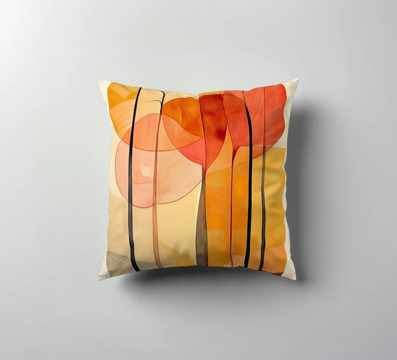 Bomen abstract cuscino da Imagine
