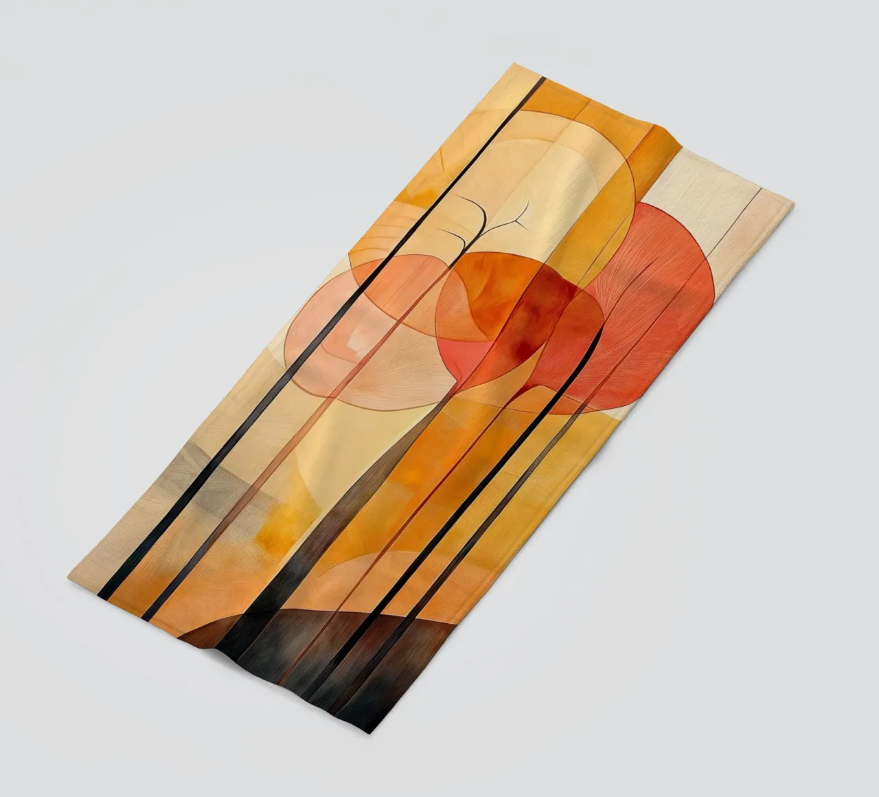Bomen abstract telo mare da Imagine