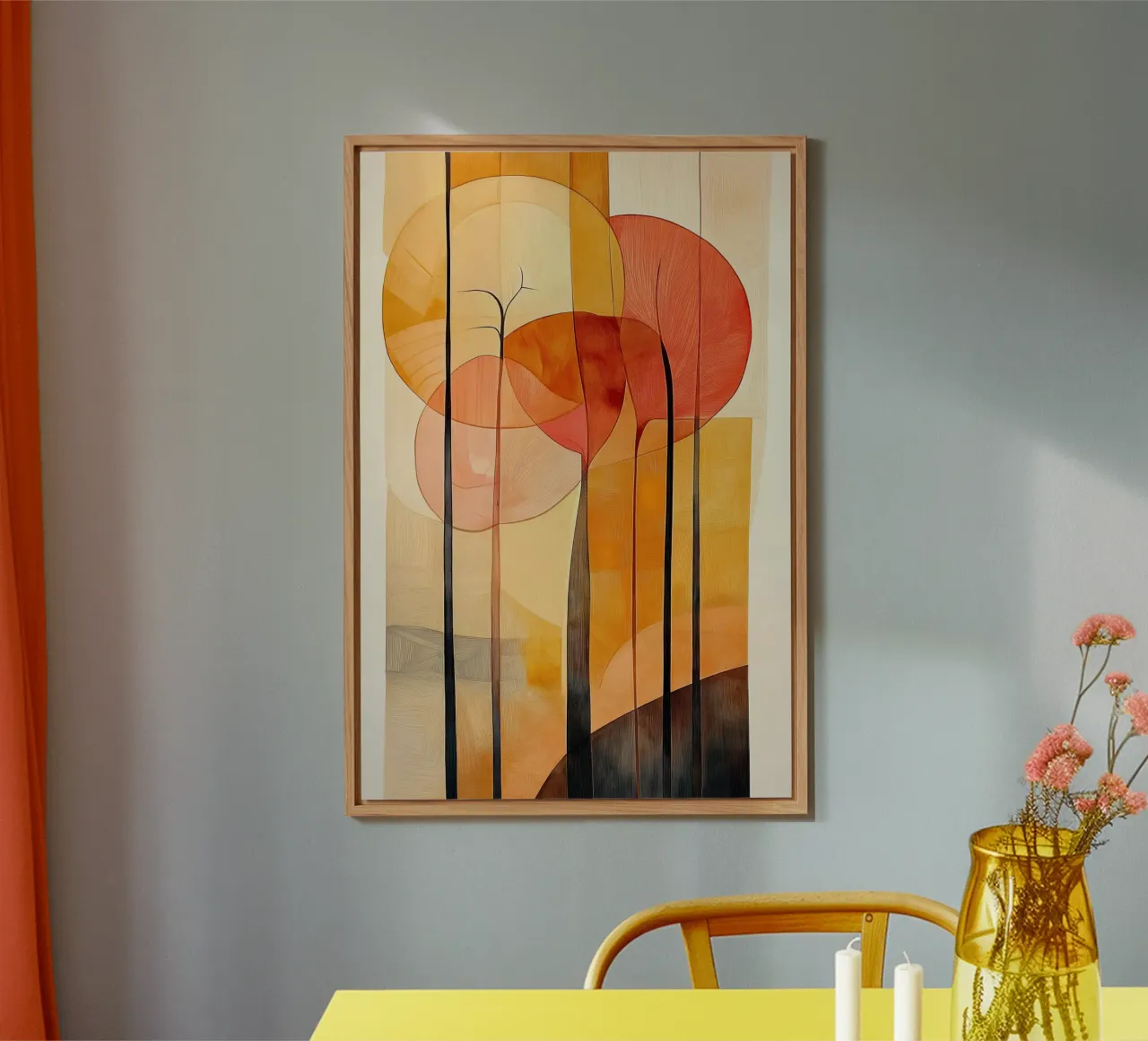 Bomen abstract alluminio dibond da Imagine