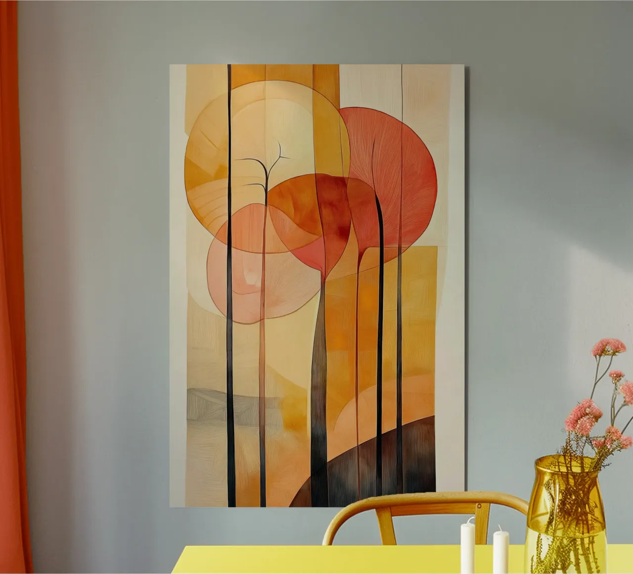 Bomen abstract alluminio dibond da Imagine