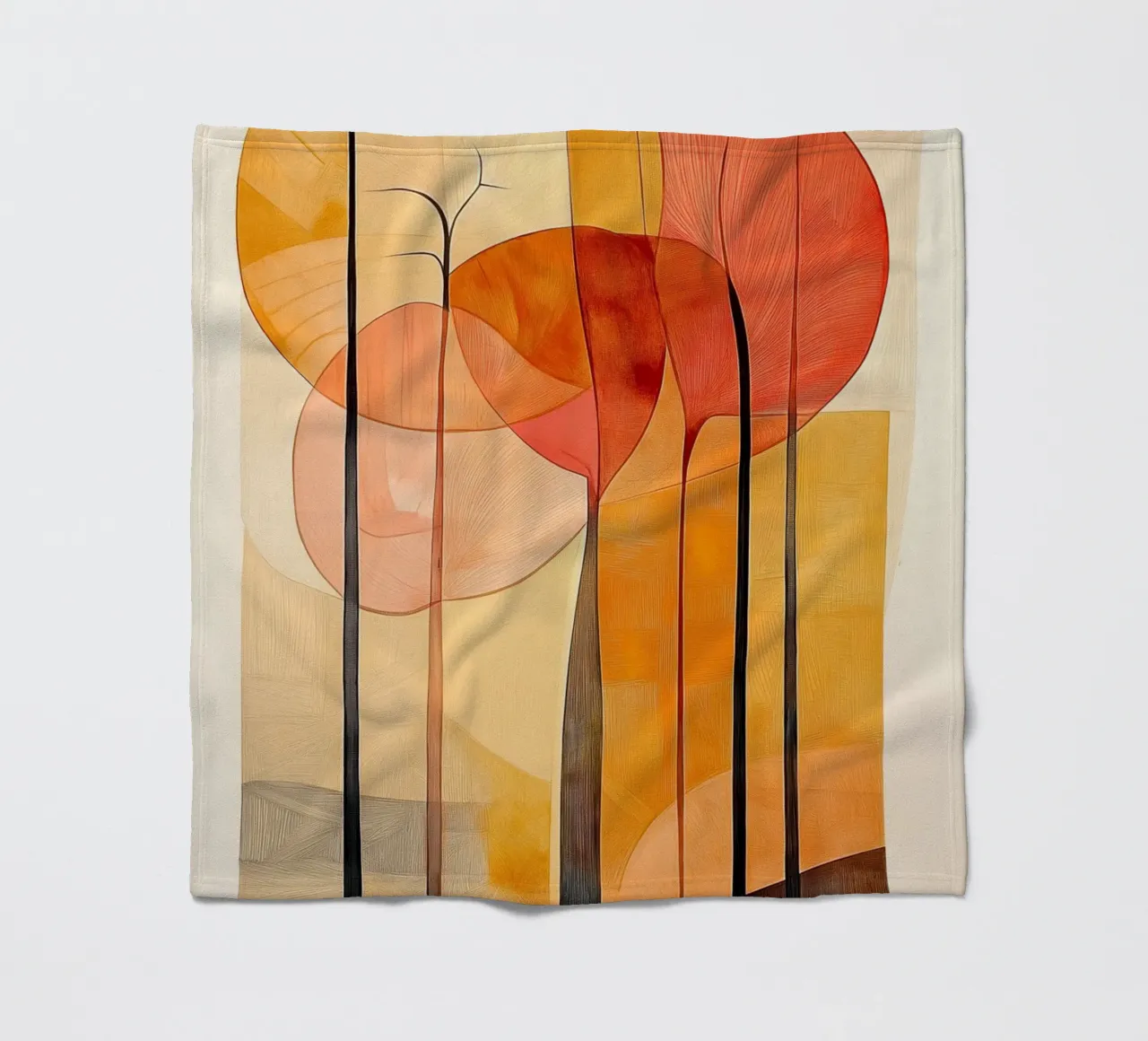 Bomen abstract coperta in pile da Imagine