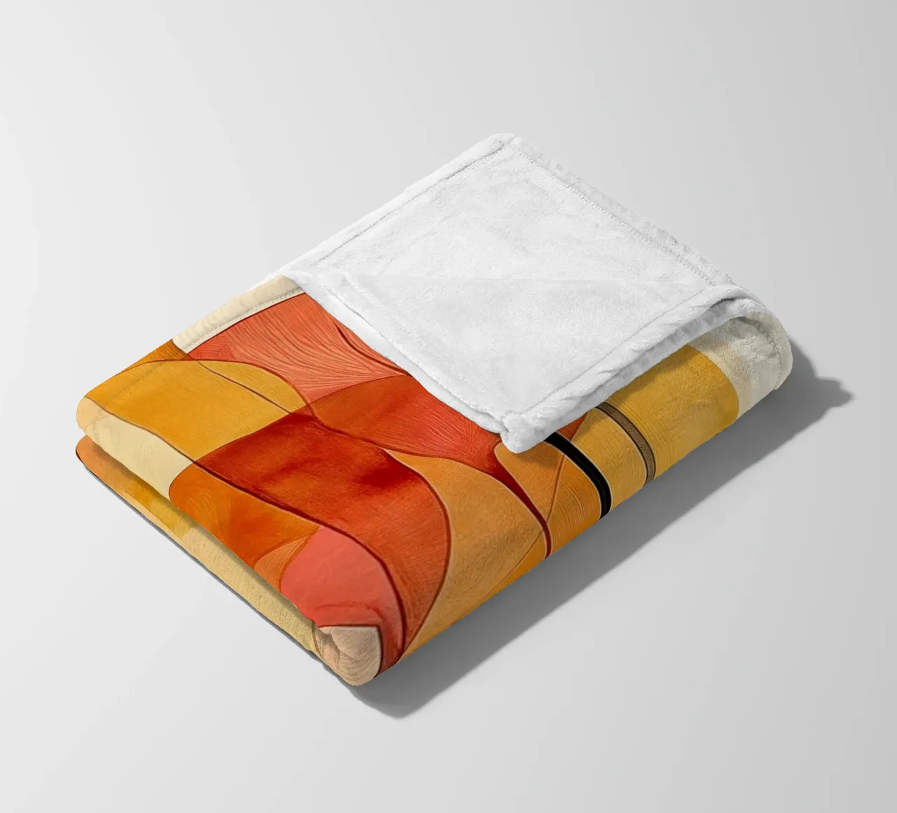 Bomen abstract coperta in pile da Imagine