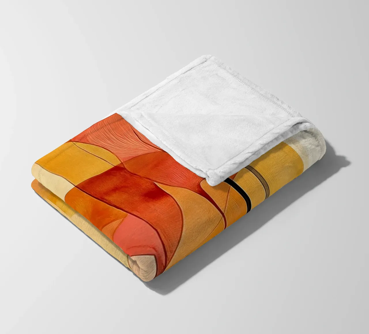 Bomen abstract coperta in pile da Imagine