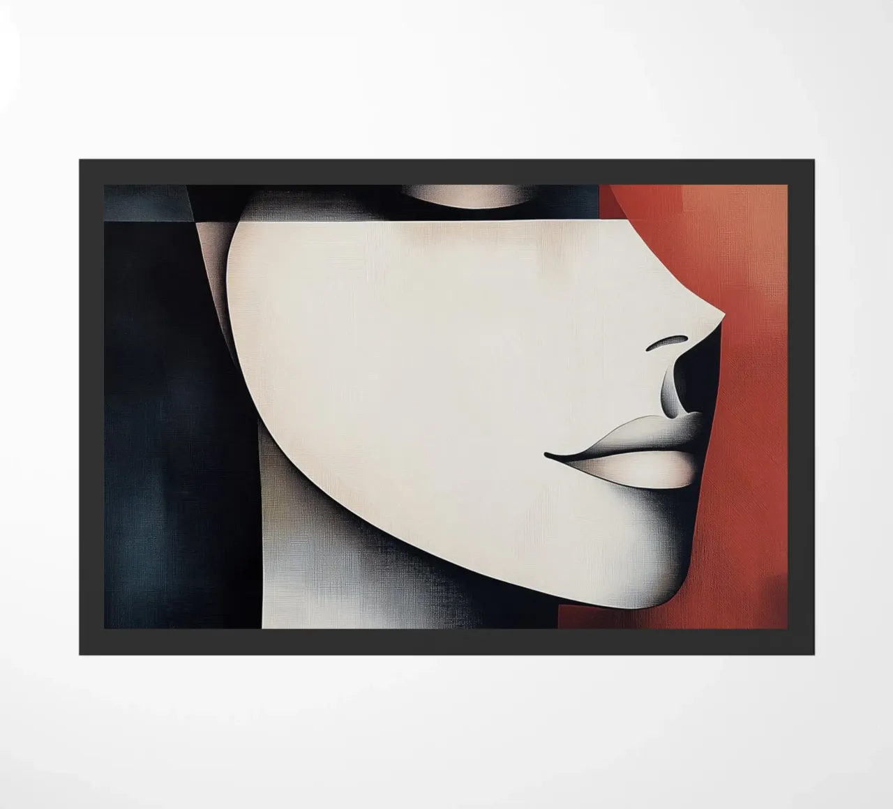 Abstract woman doormat by Imagine