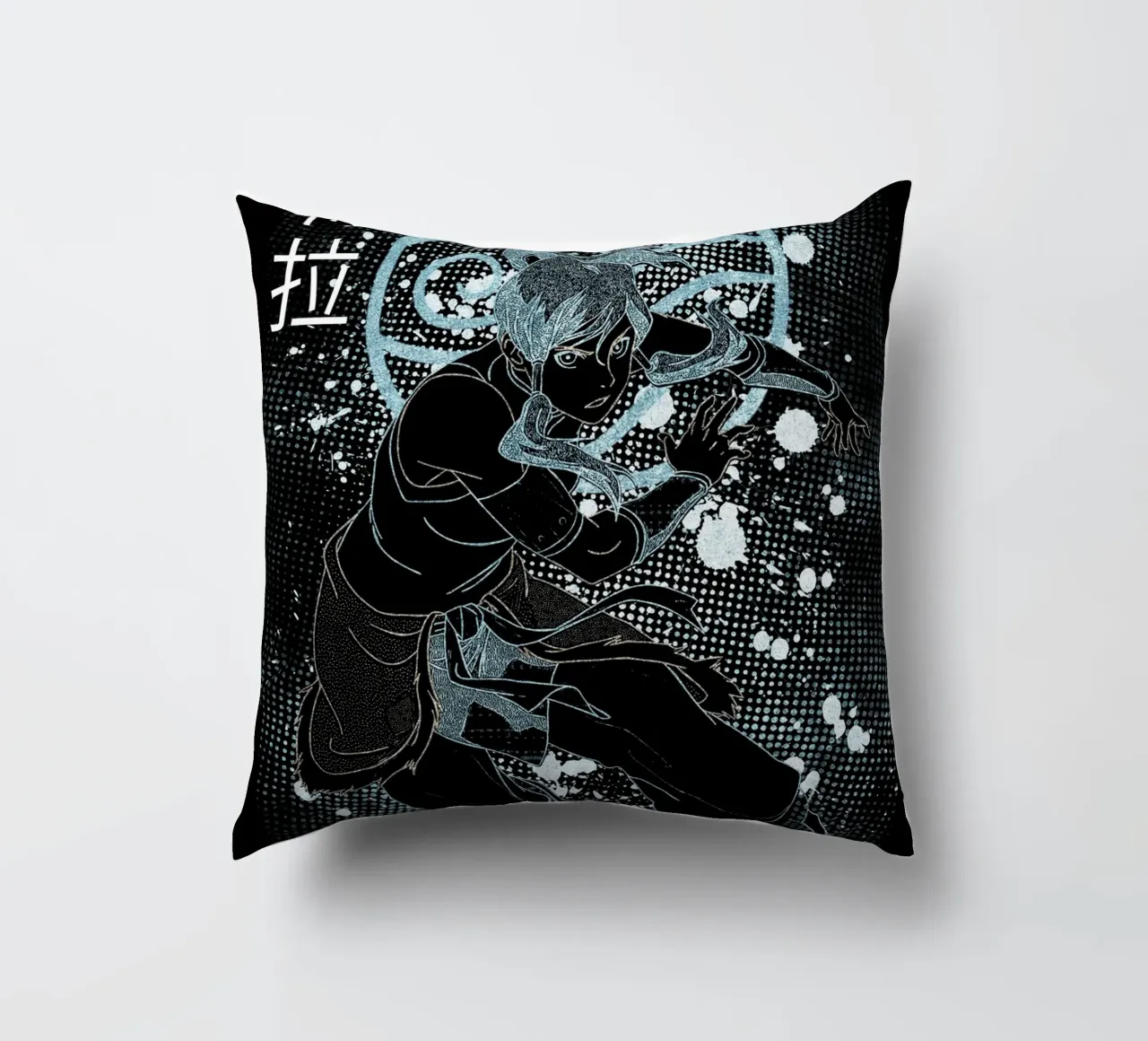 Korra Avatar The Last Airbender decorative cushion by Neonartstudio