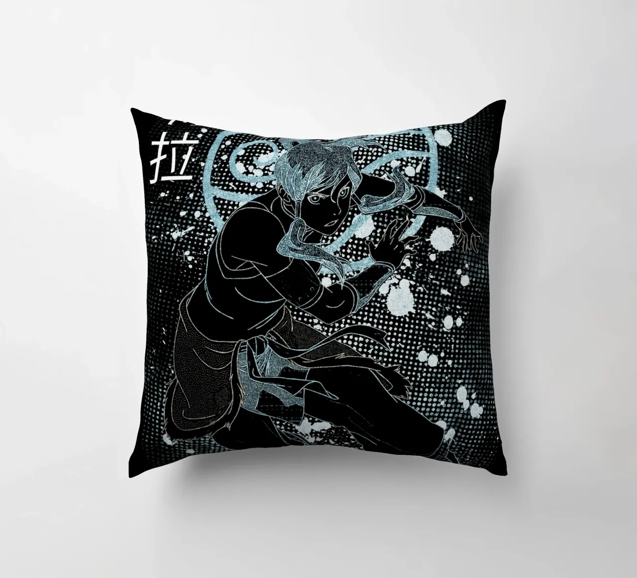 Korra Avatar The Last Airbender decorative cushion by Neonartstudio