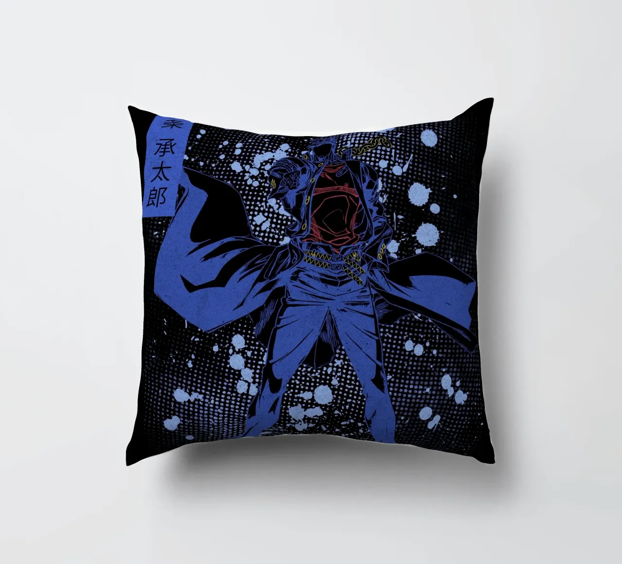 Kujo Jotaro jojo cuscino da Neonartstudio