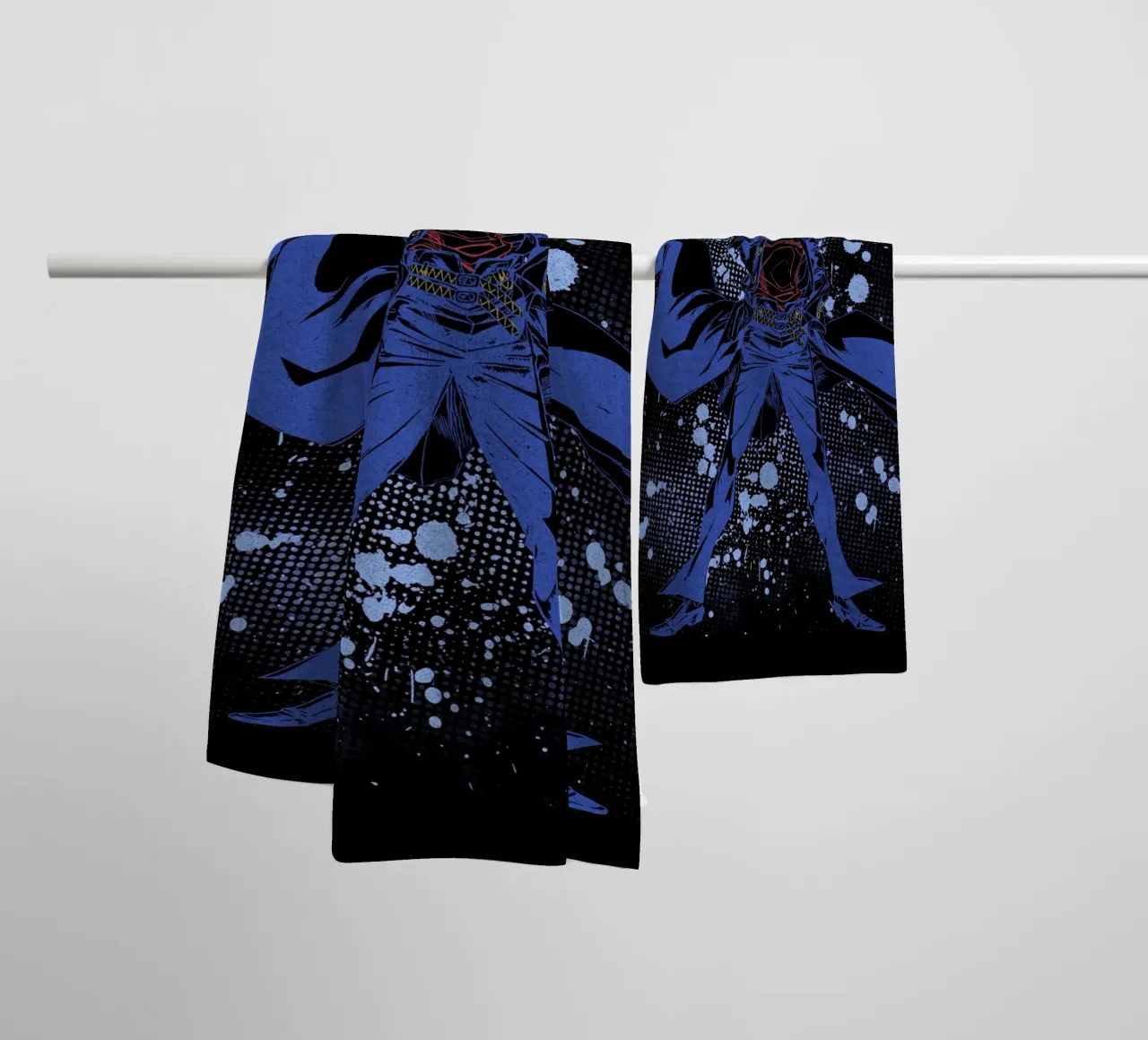 Kujo Jotaro jojo asciugamano da bagno da Neonartstudio