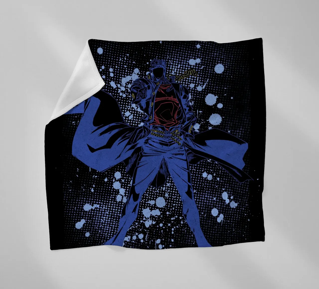 Kujo Jotaro jojo coperta in pile da Neonartstudio