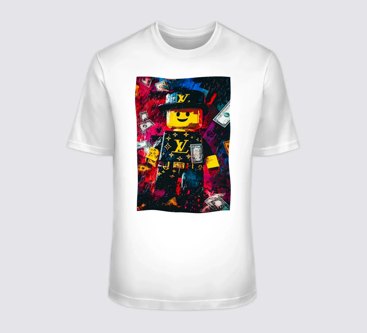 Graffiti art Character of Roblox video game t-shirt da FreeArtStudio