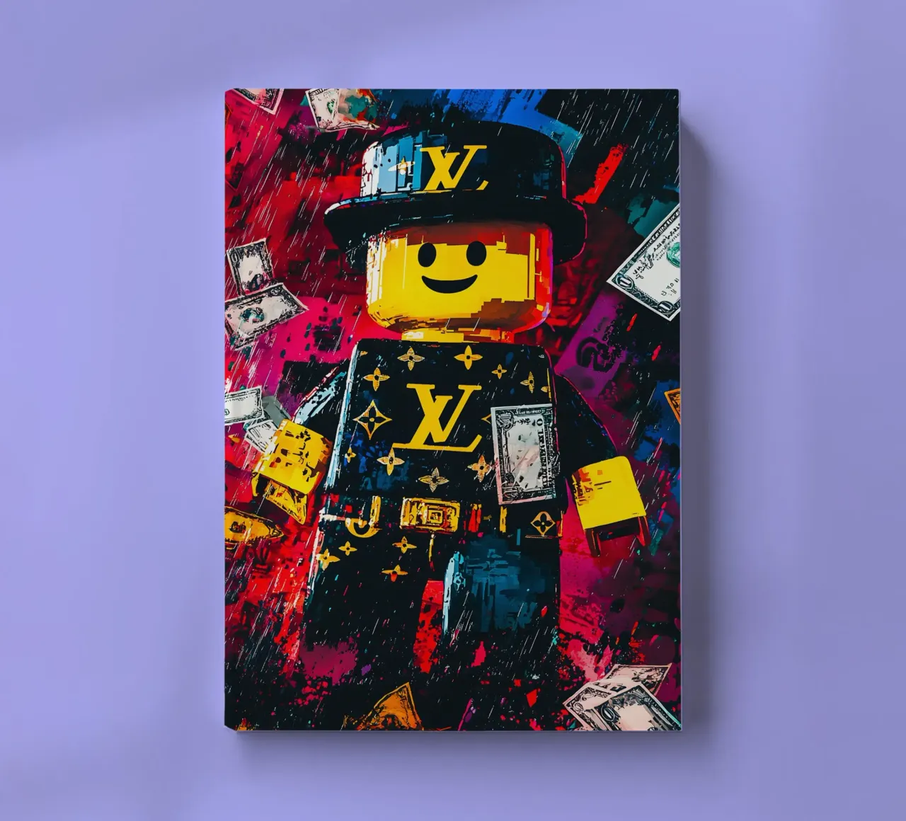 Graffiti art Character of Roblox video game diario da FreeArtStudio