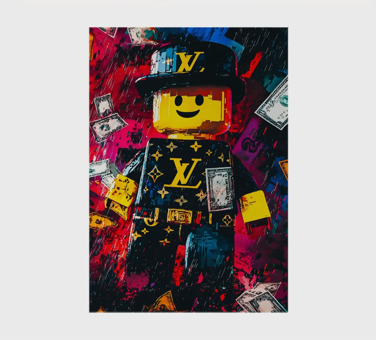 Graffiti art Character of Roblox video game diario da FreeArtStudio