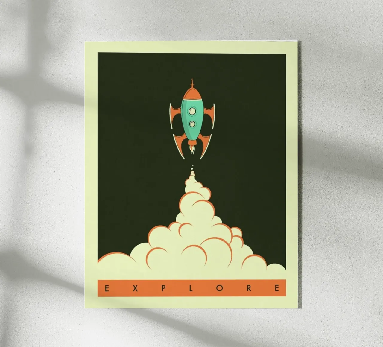 Explorer plexiglas de Jazzberry Blue