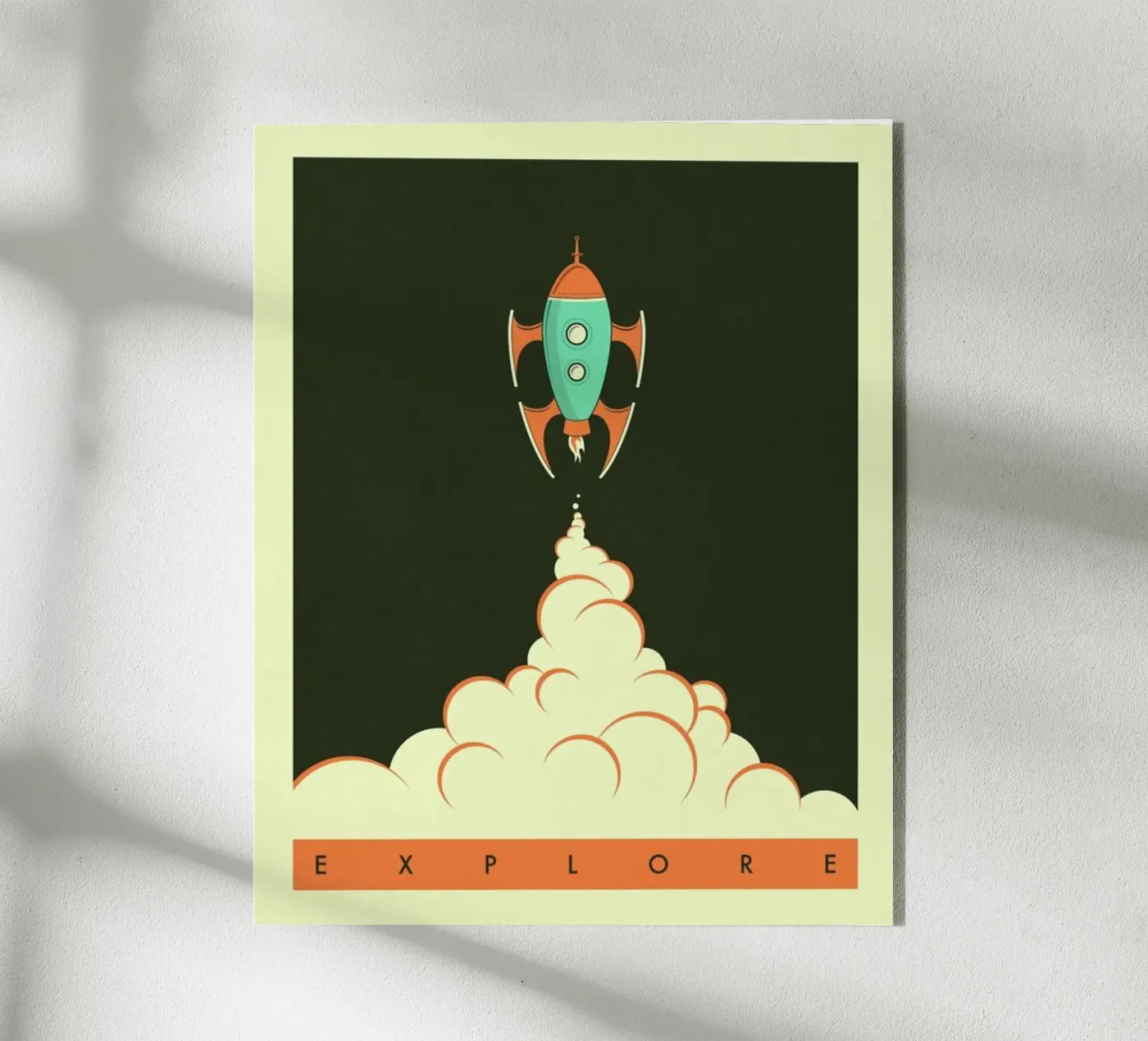 Verken acryl van Jazzberry Blue