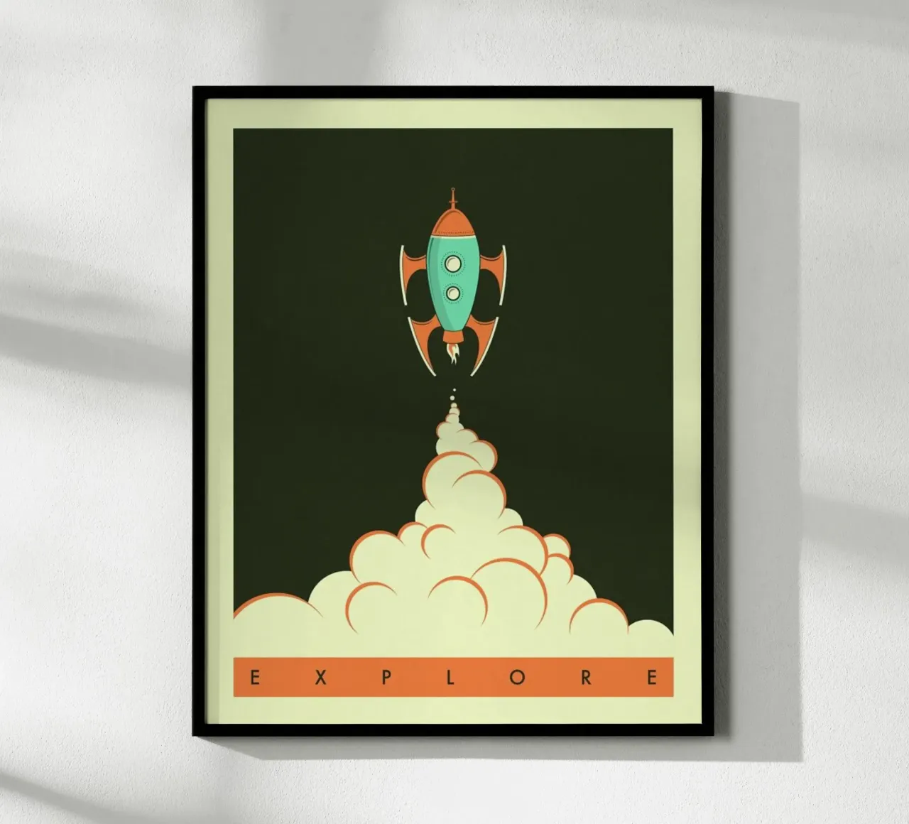 Explore poster by Jazzberry Blue