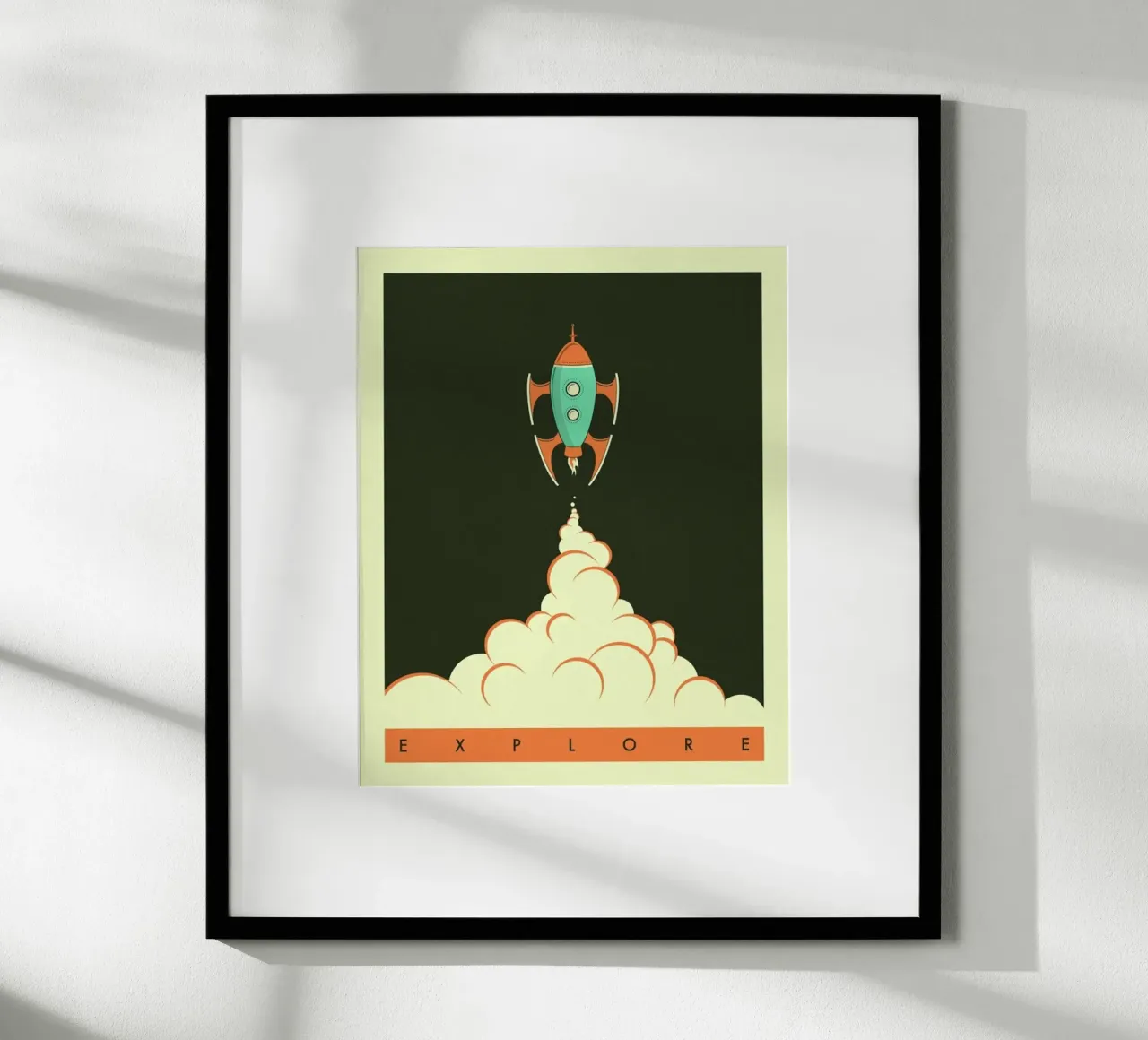 Explore poster by Jazzberry Blue