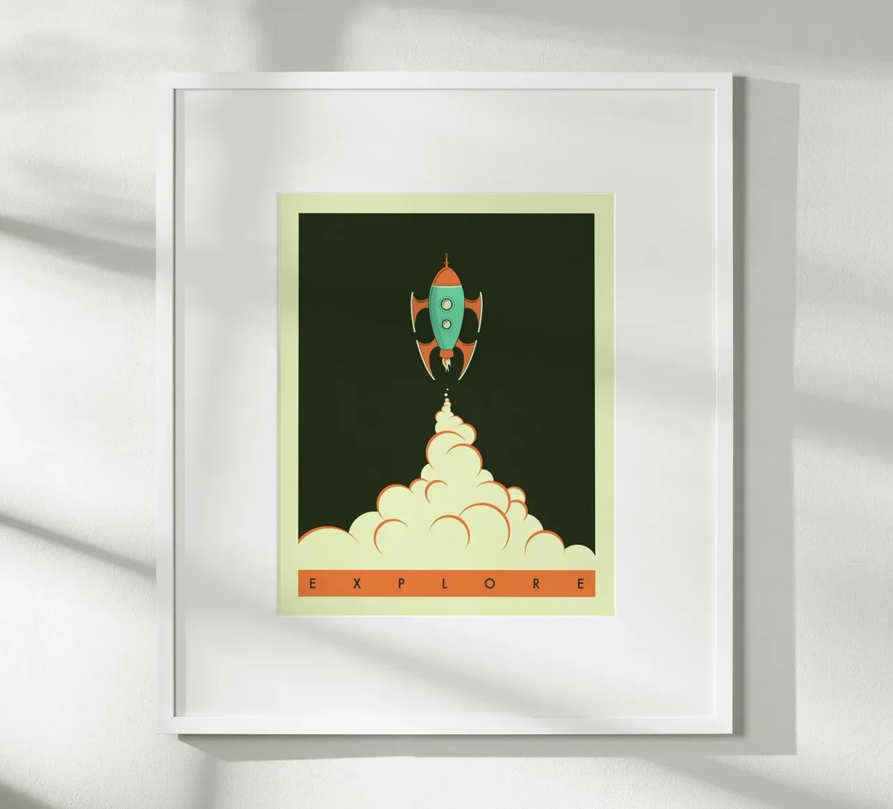 Explore poster by Jazzberry Blue