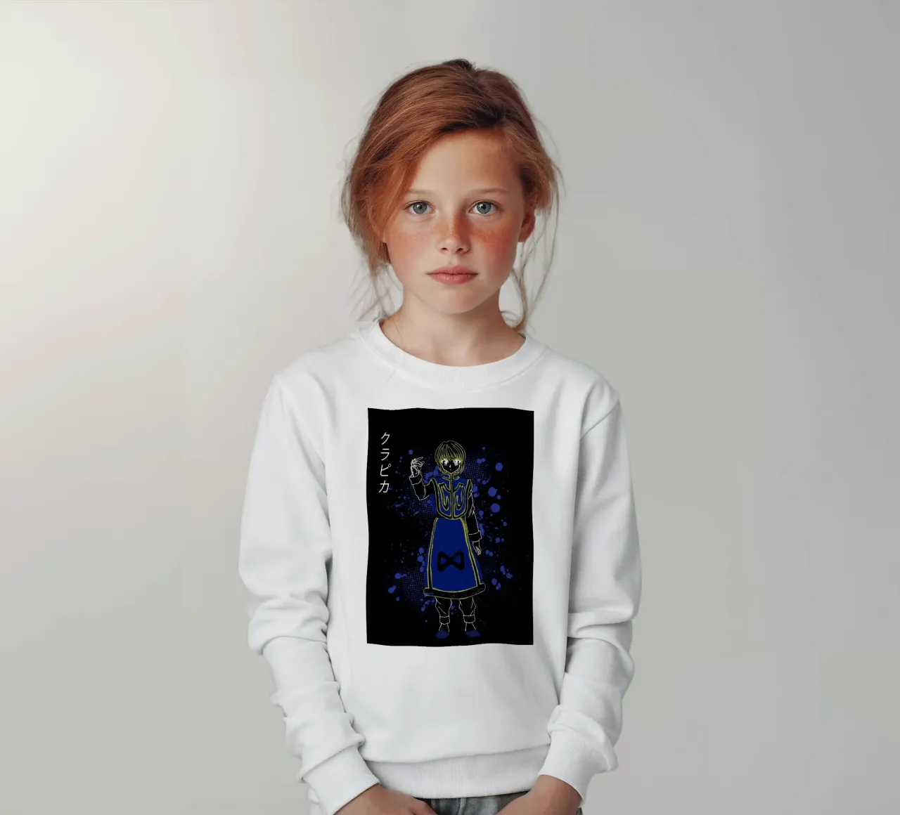 Kurapika felpa bambino da Neonartstudio