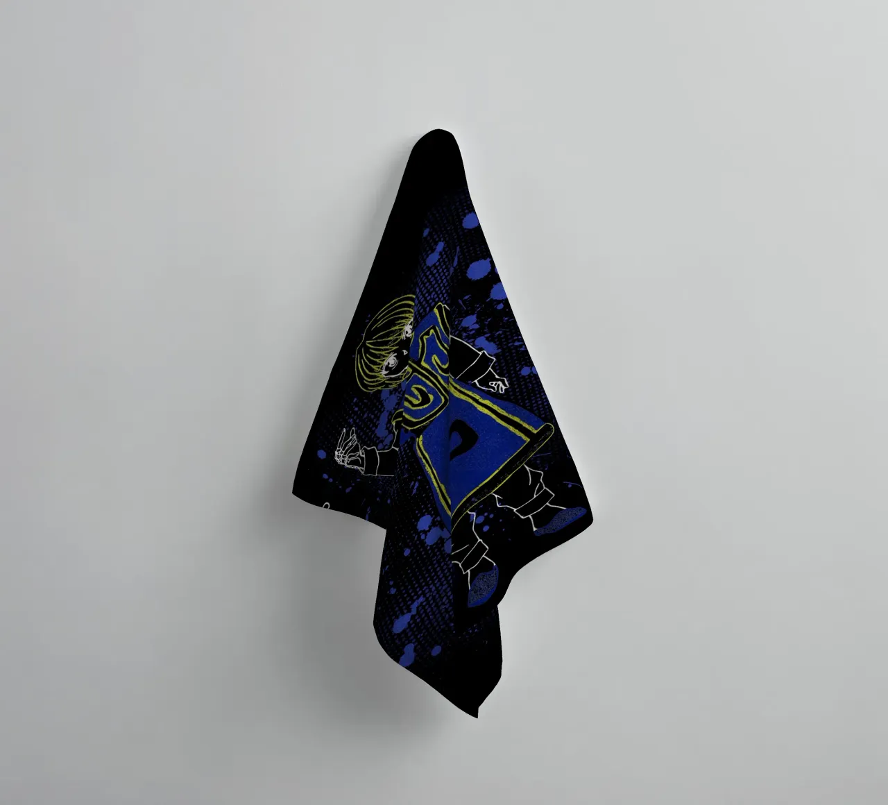Kurapika towel by Neonartstudio