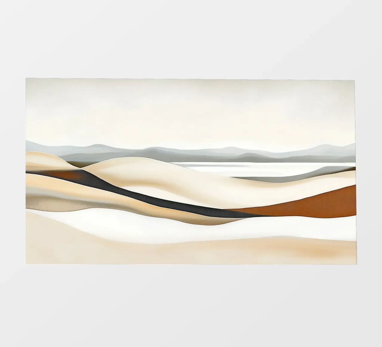 Paesaggio astratto telo in pvc da Imagine