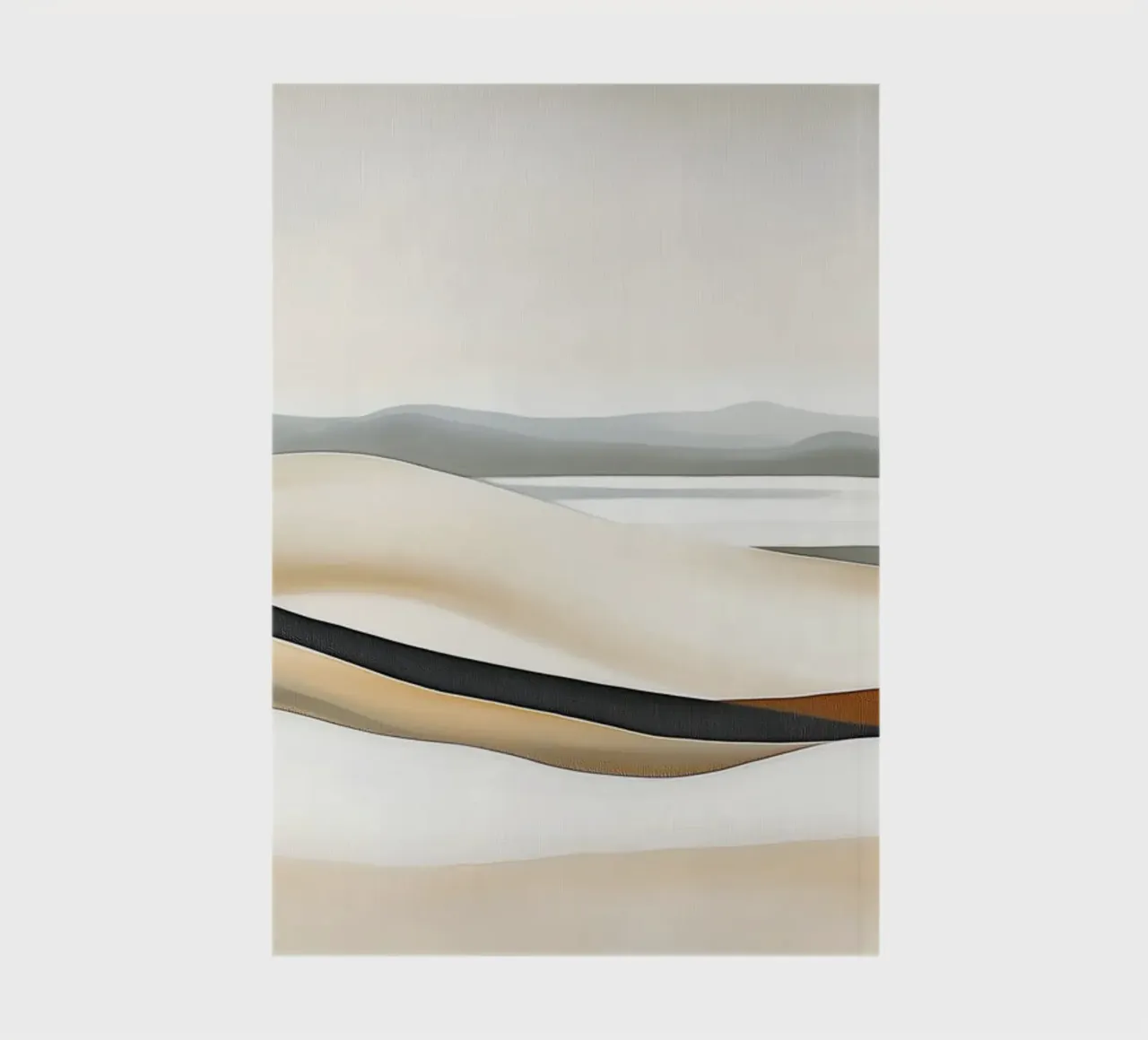 Abstract landscape notebook by Imagine