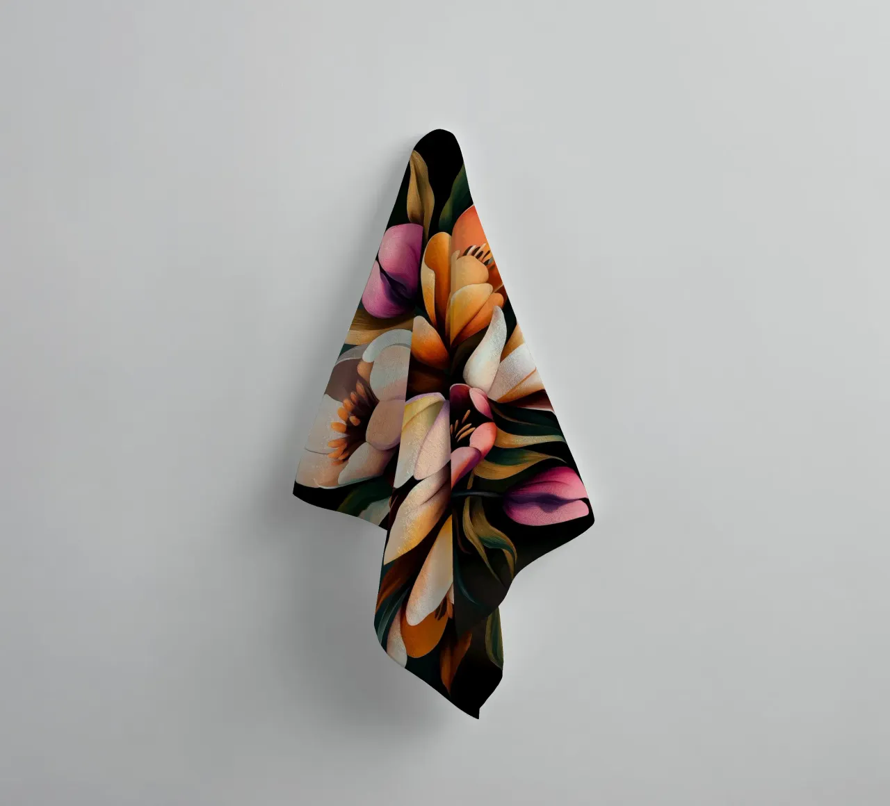 Fiori colorati asciugamano da bagno da Imagine