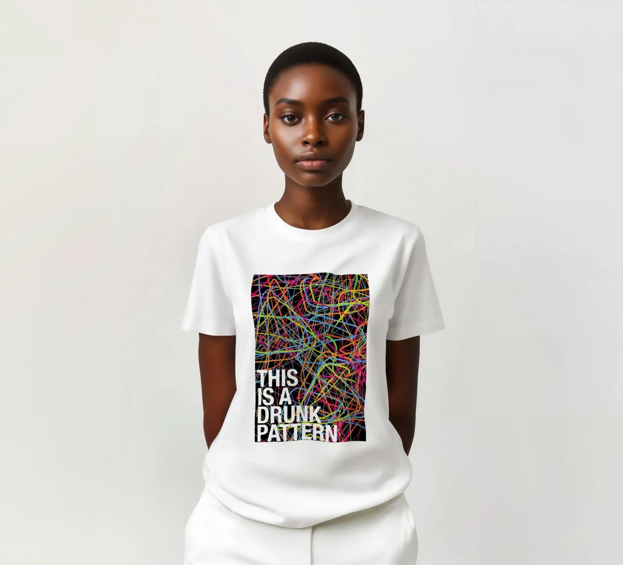This is my drunk pattern t-shirt da Danny Ivan