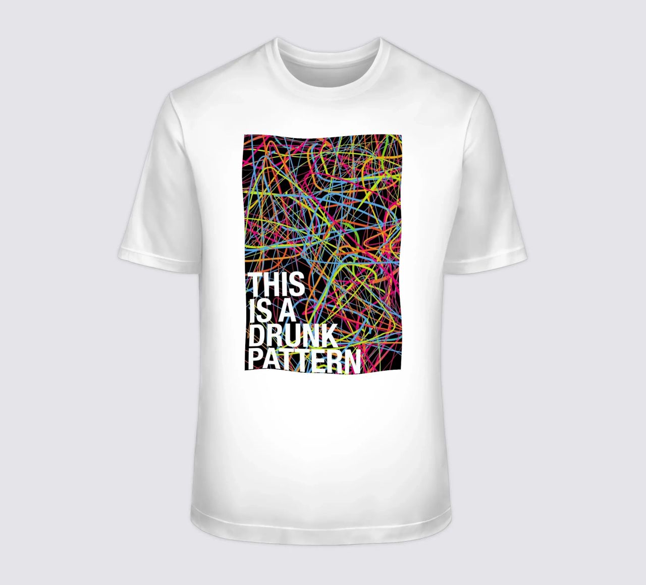 This is my drunk pattern t-shirt da Danny Ivan
