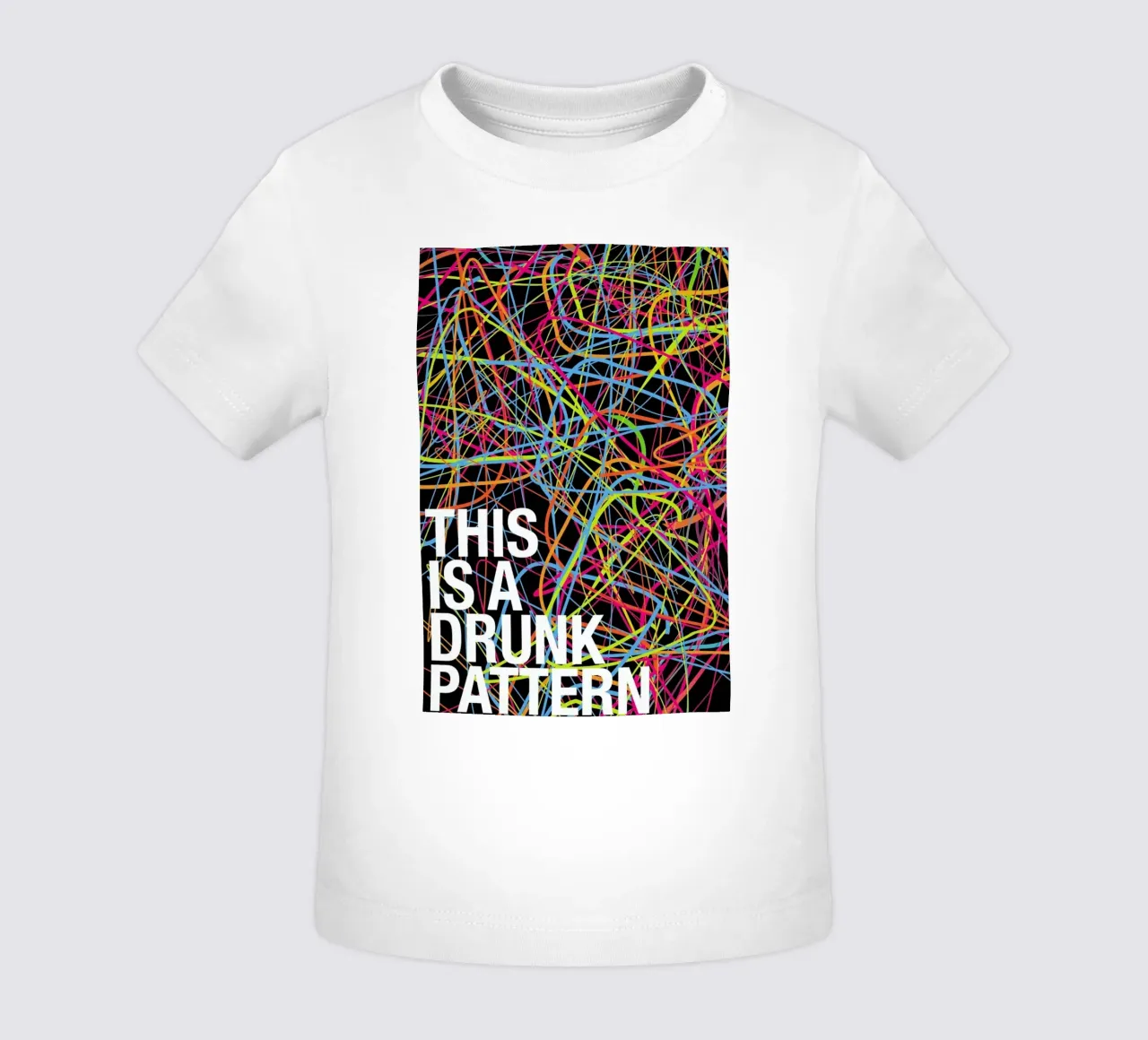 This is my drunk pattern camiseta de bebé de Danny Ivan