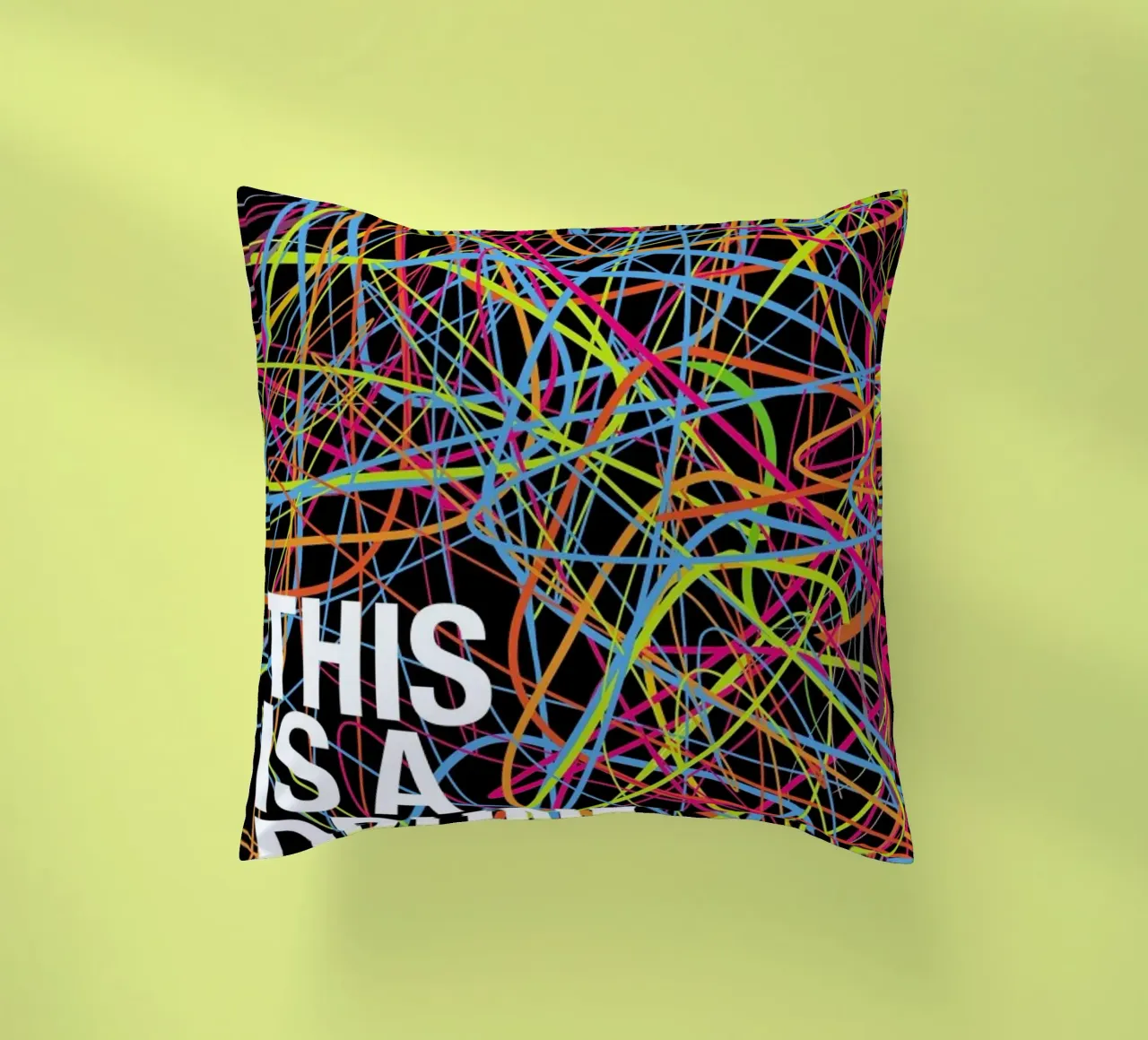 This is my drunk pattern cuscino da Danny Ivan