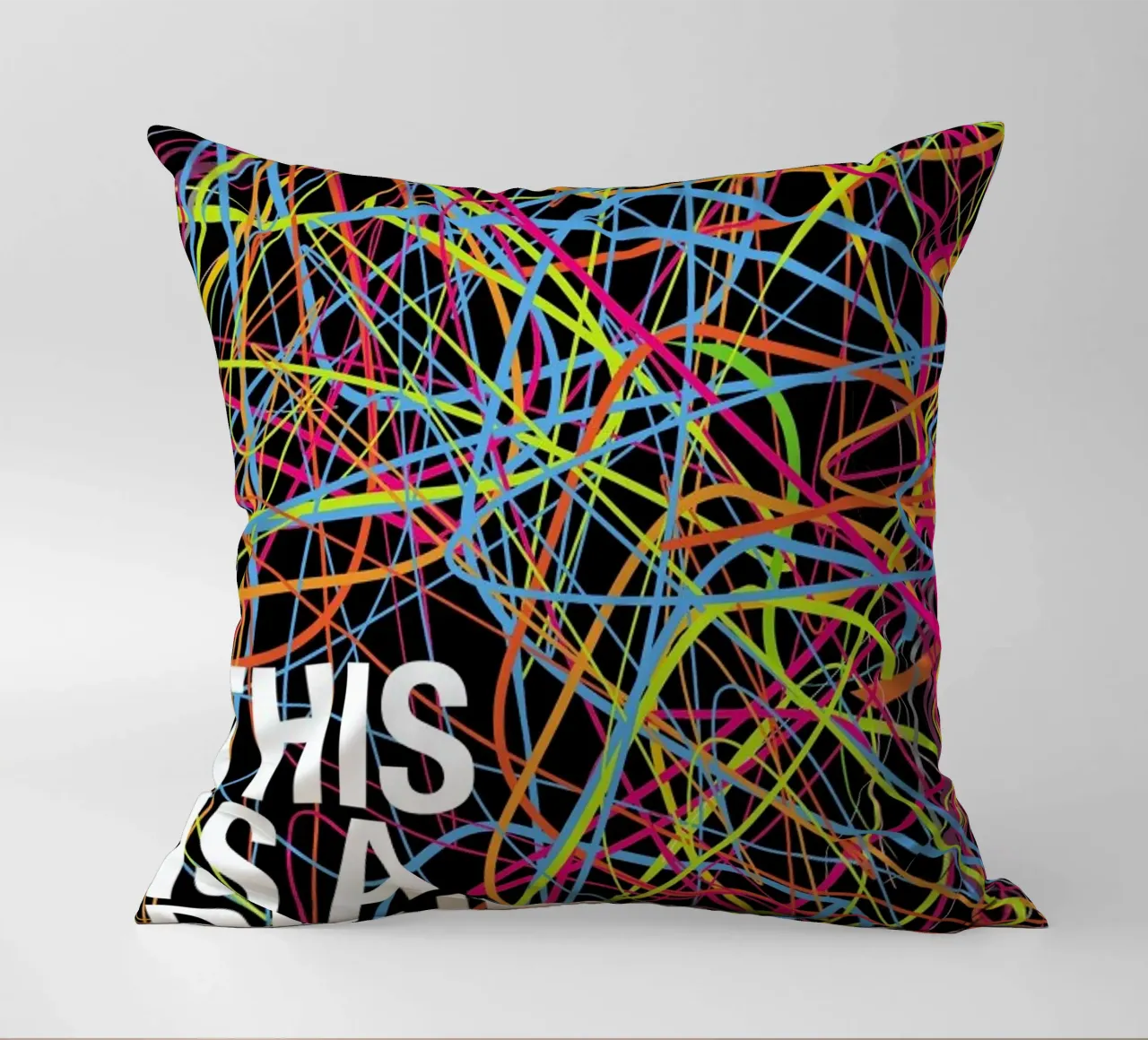 This is my drunk pattern cuscino da Danny Ivan