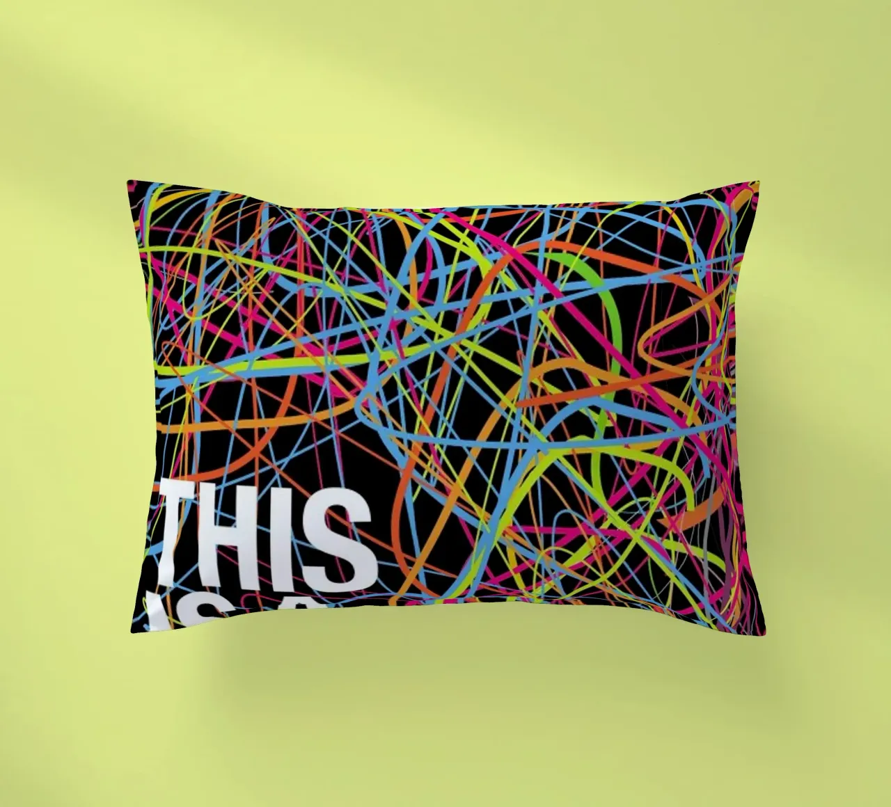 This is my drunk pattern cuscino da Danny Ivan