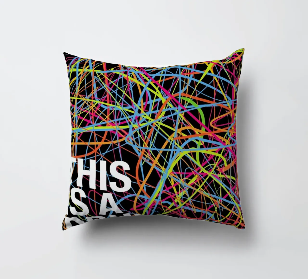 This is my drunk pattern cuscino da Danny Ivan