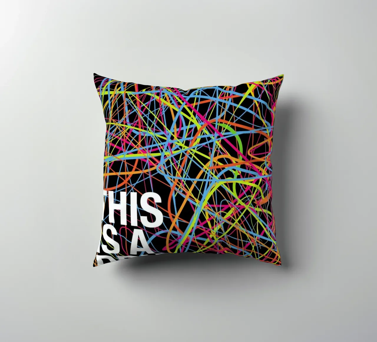 This is my drunk pattern cuscino da Danny Ivan