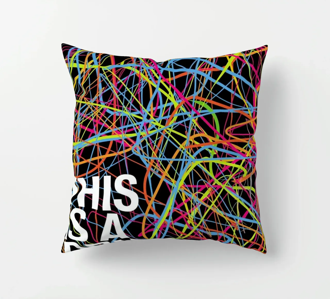 This is my drunk pattern cuscino da Danny Ivan