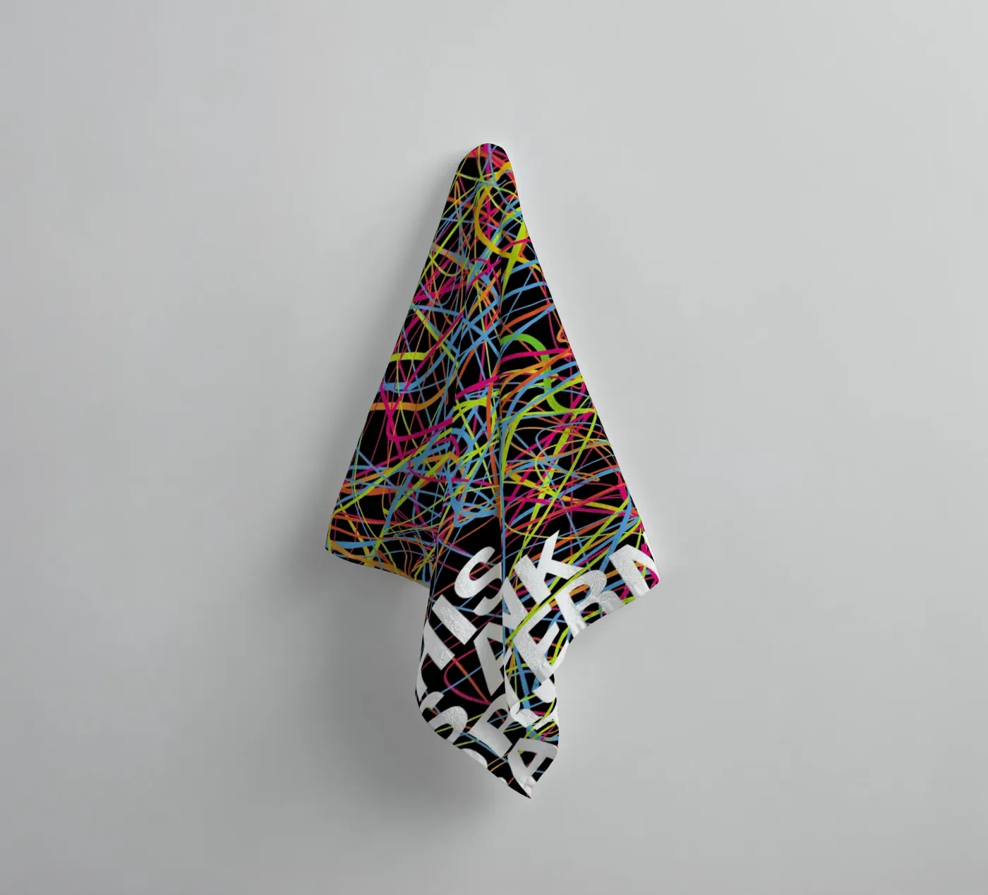 This is my drunk pattern towel by Danny Ivan