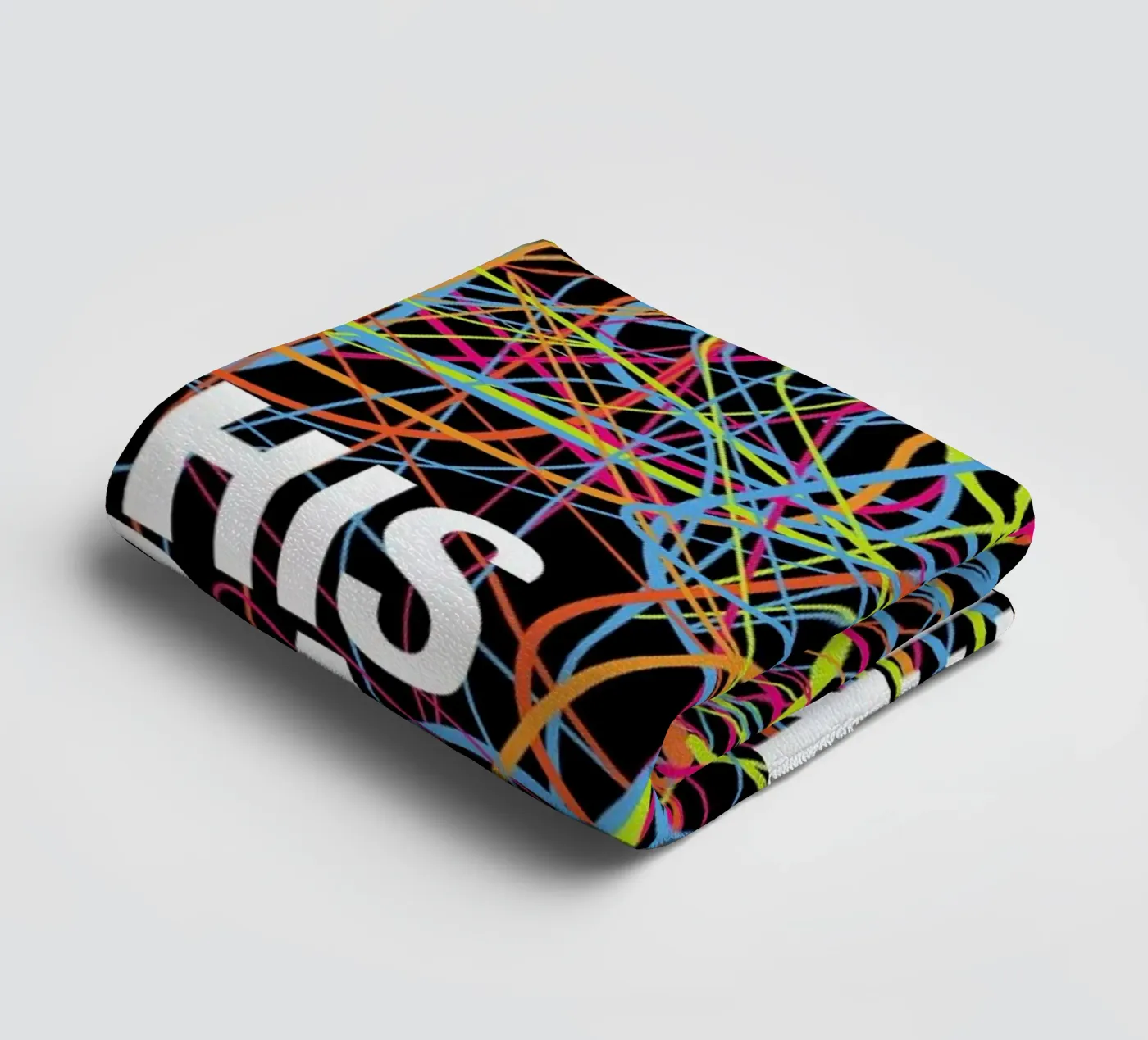 This is my drunk pattern badhanddoek van Danny Ivan