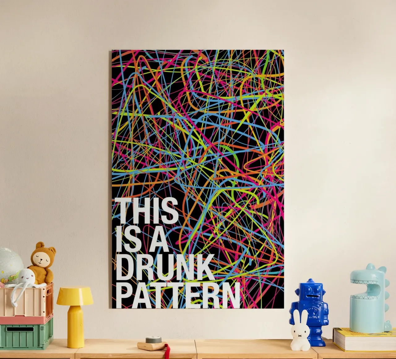 This is my drunk pattern metacrilato de Danny Ivan