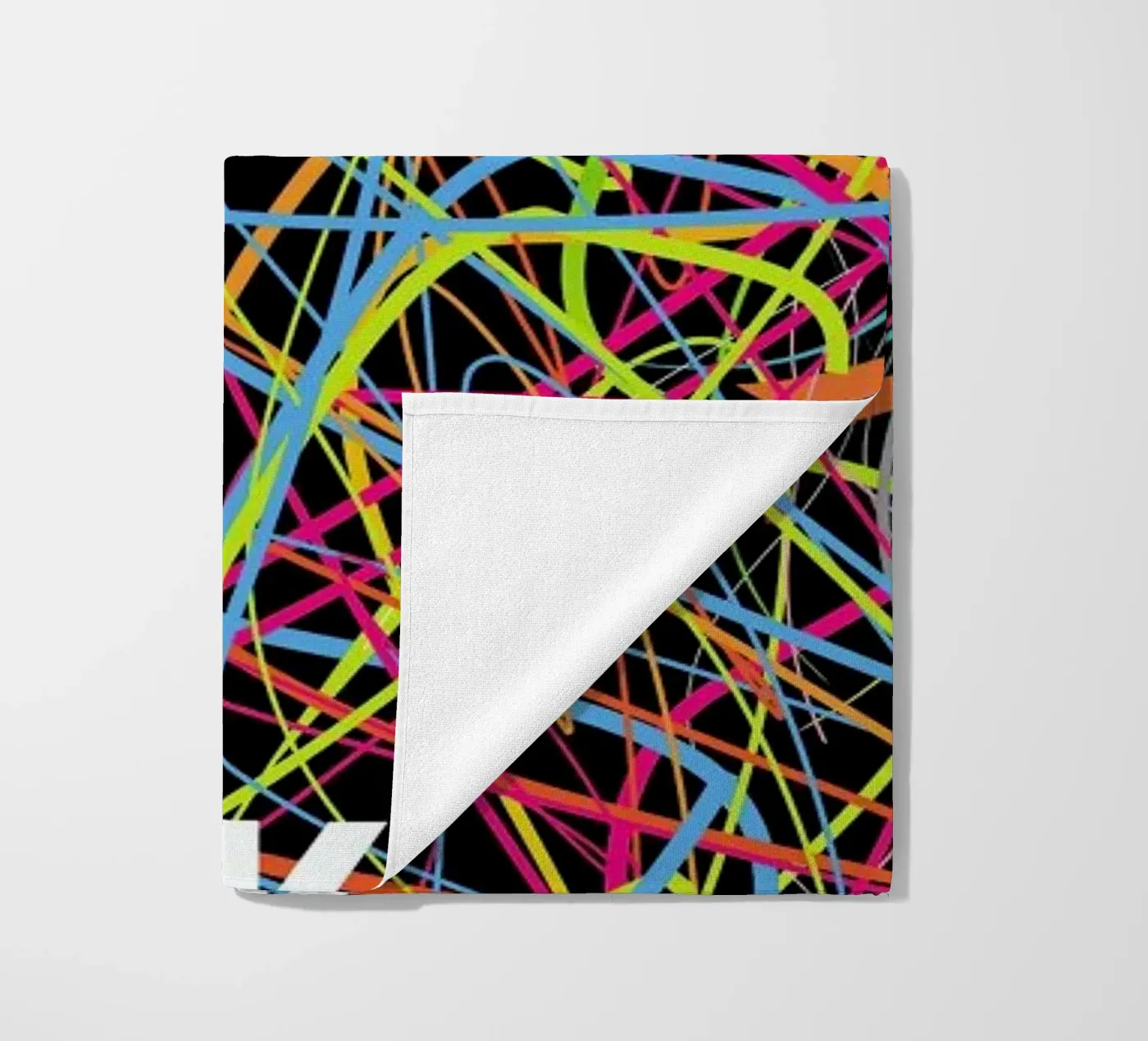 This is my drunk pattern beach towel by Danny Ivan