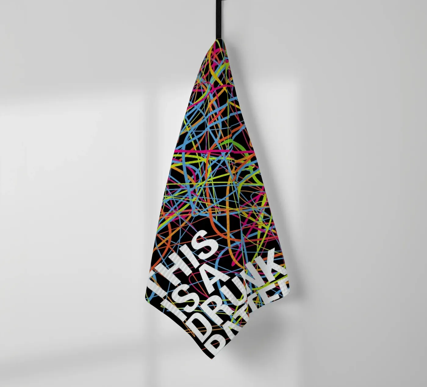 This is my drunk pattern Geschirrtuch von Danny Ivan