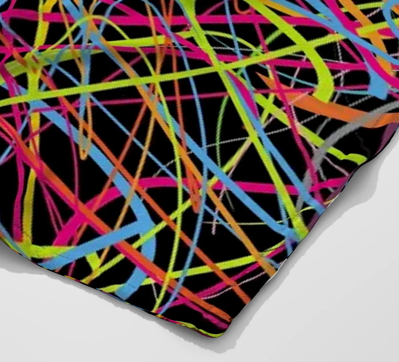 This is my drunk pattern fleece blanket by Danny Ivan