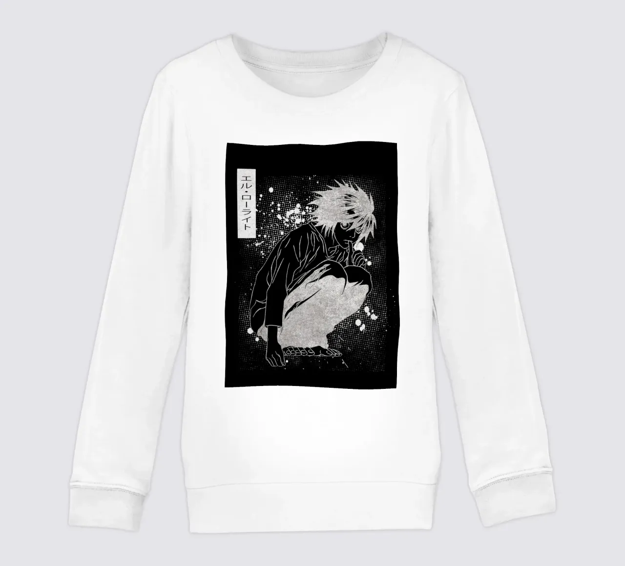 L Lawliet felpa bambino da Neonartstudio