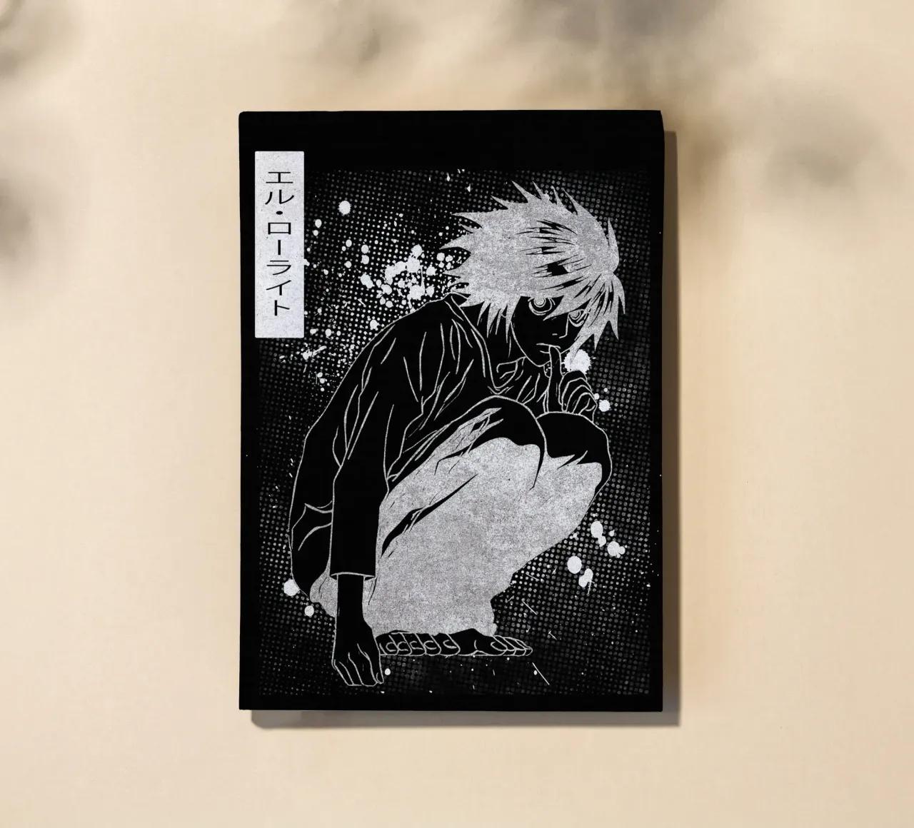 L Lawliet notebook by Neonartstudio