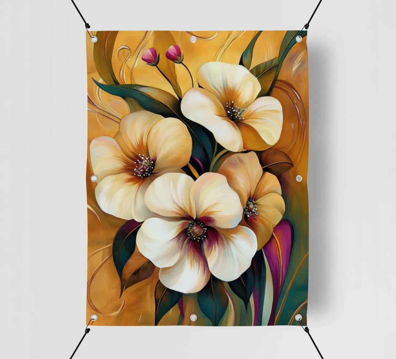 I fiori telo in pvc da Imagine