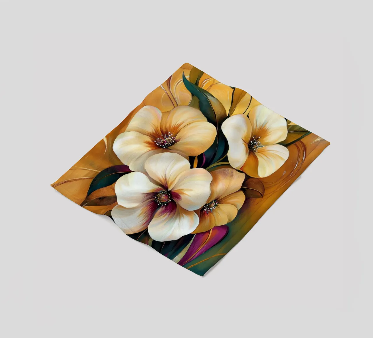 I fiori coperta in pile da Imagine