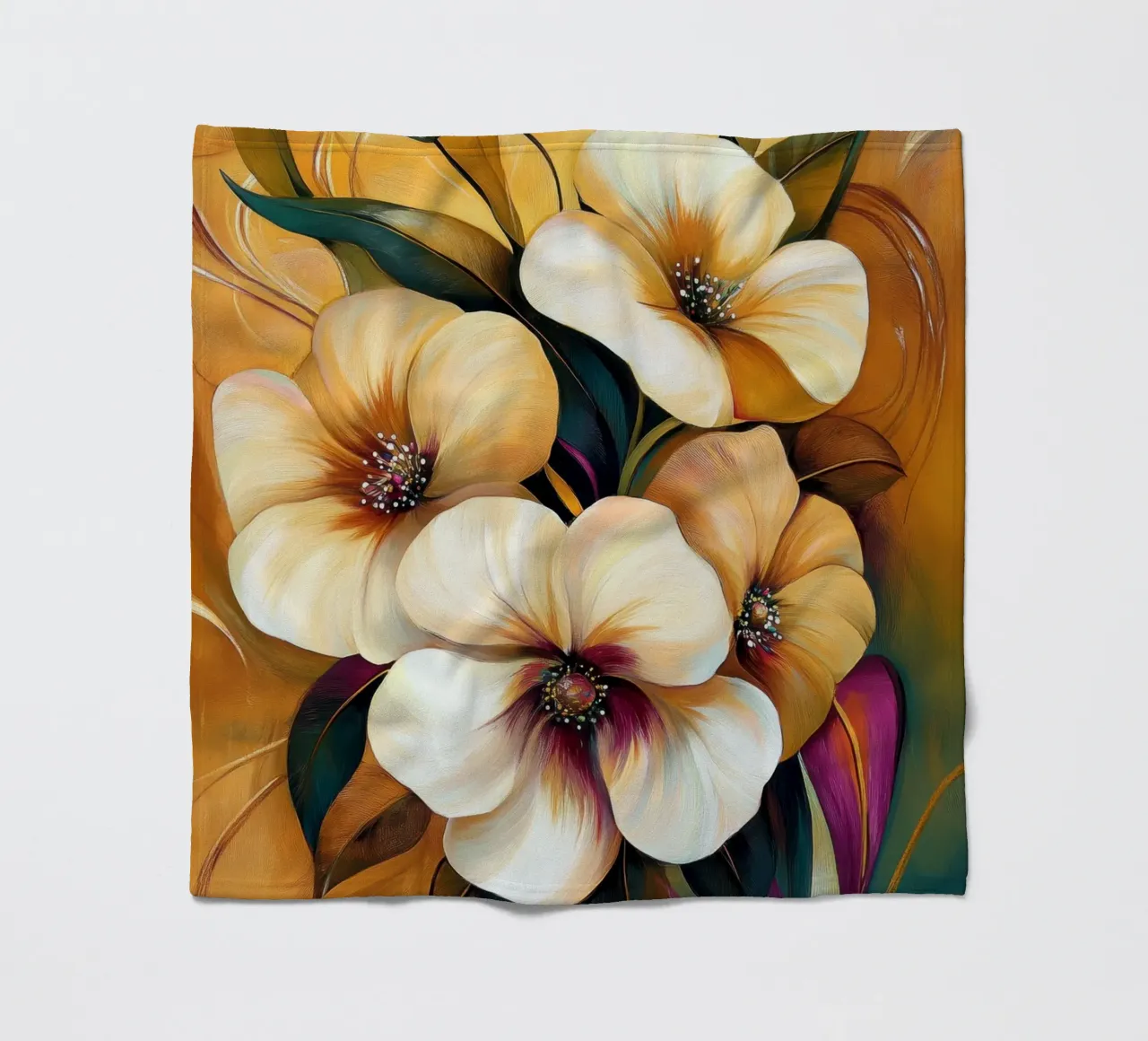 I fiori coperta in pile da Imagine