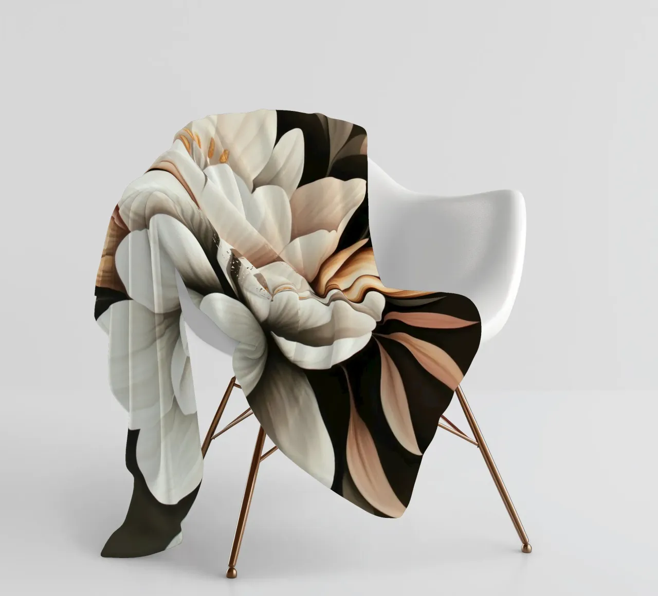 I fiori coperta in pile da Imagine