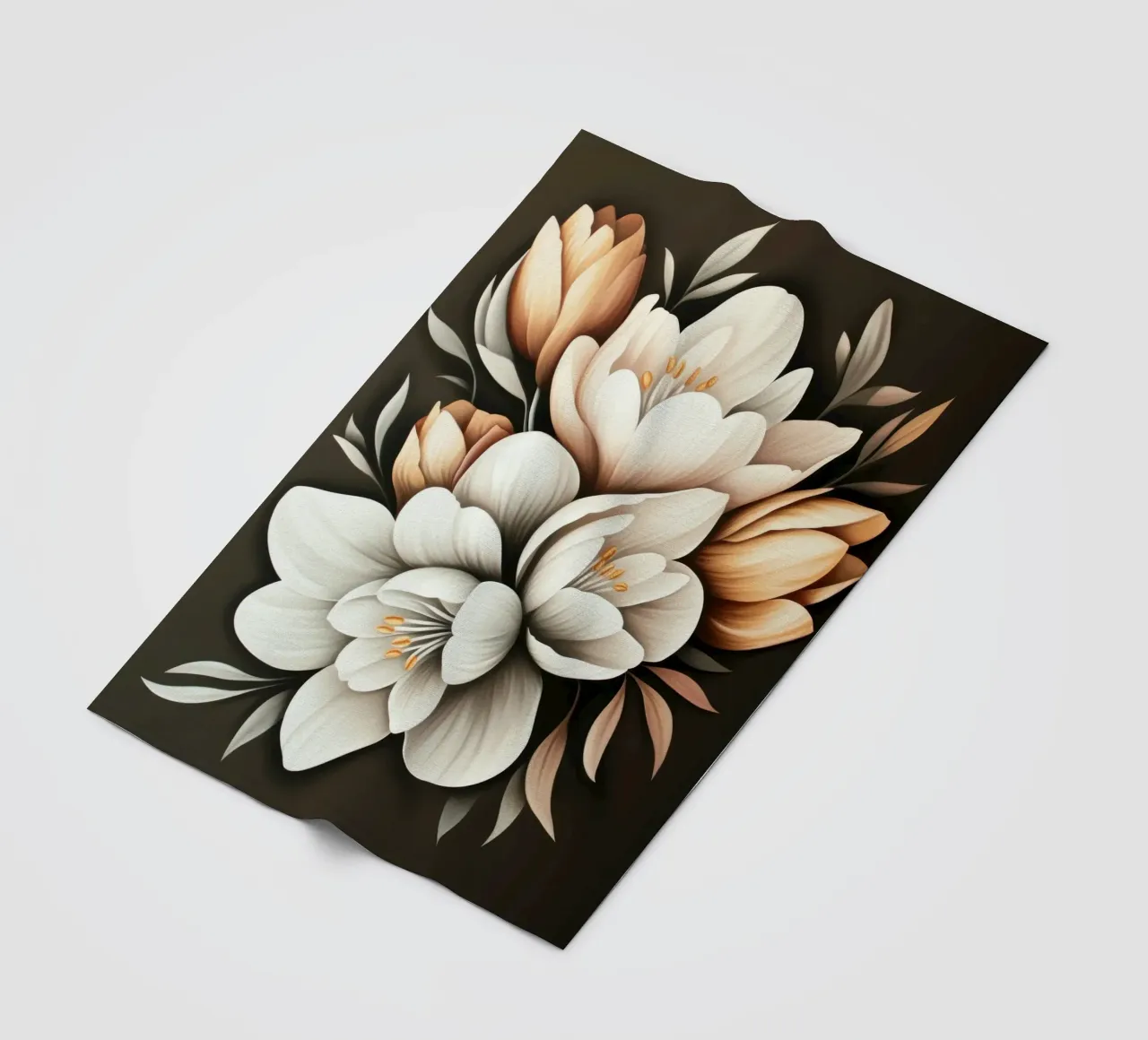 I fiori coperta in pile da Imagine