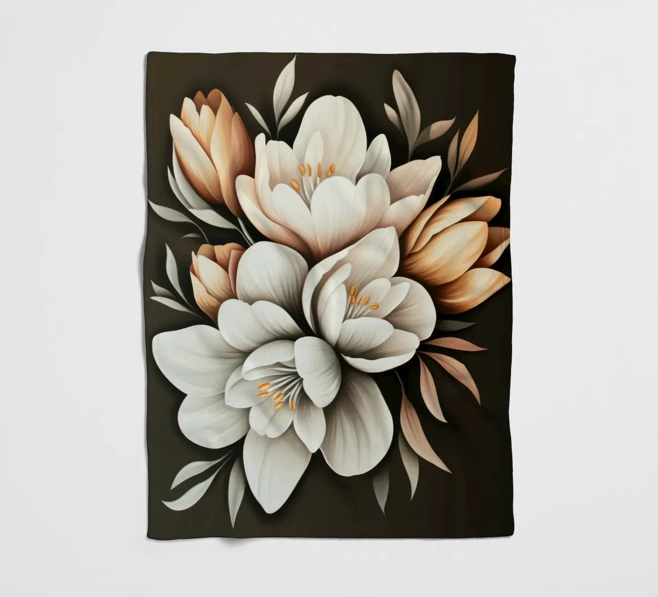 I fiori coperta in pile da Imagine