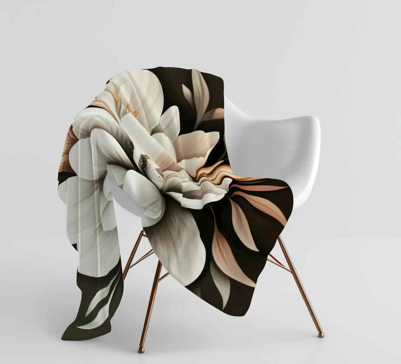 I fiori coperta in pile da Imagine
